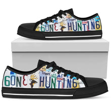 Gone Hunting Low Top Mens Tennis Shoes Black