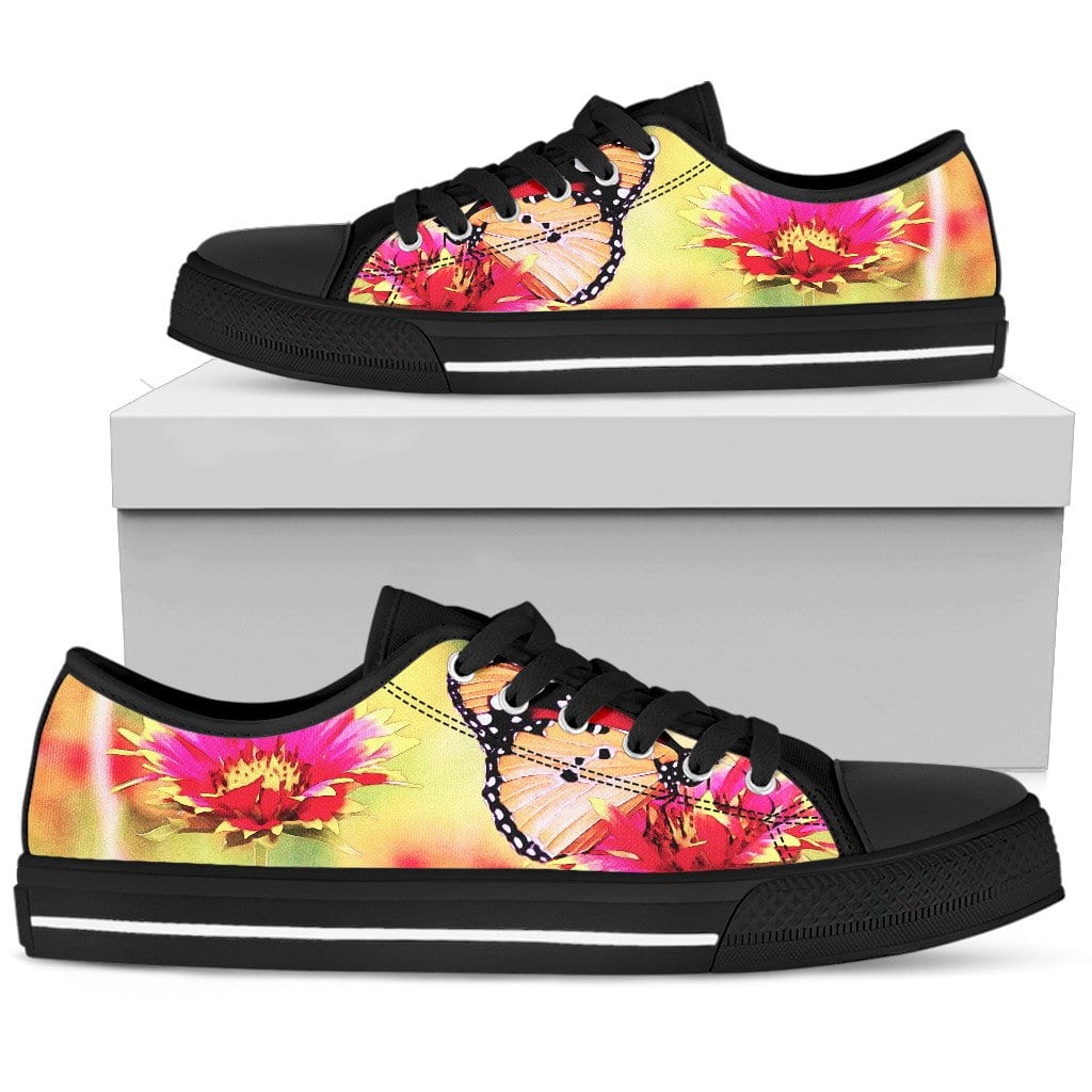 Women's Low Tops Butterfly (Black Sole)