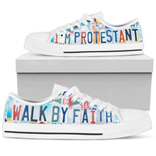 I'm Protestant Low Top Mens Tennis Shoes