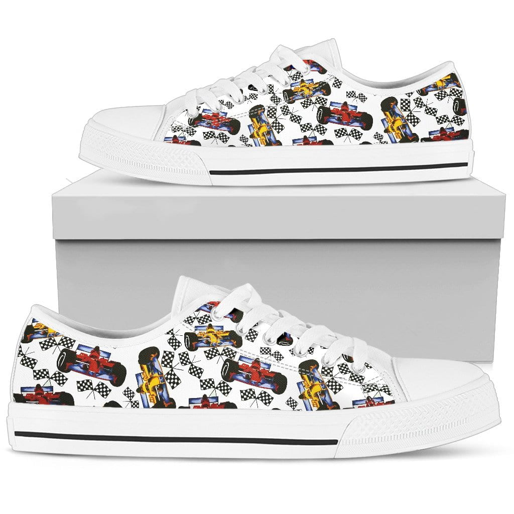 On My Way Low Top Womens Tennis Shoes White