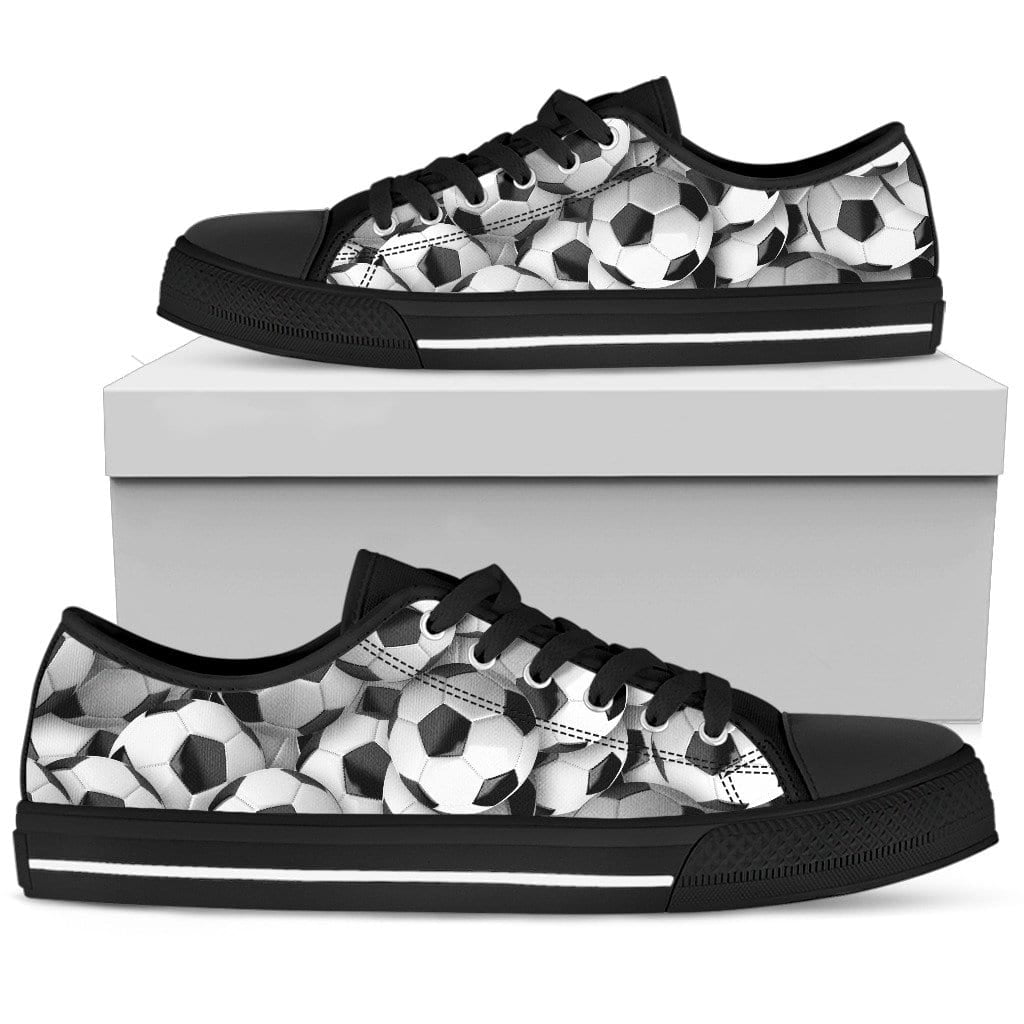 Soccer Ball Women's Low Top