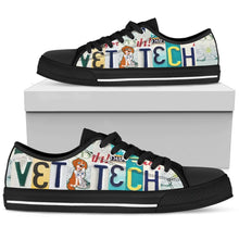 Vet Tech Low Top Mens Tennis Shoes Black