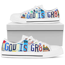 God Is Gr8 Low Top Womens Tennis Shoes