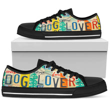 Dog Lover Low Top Womens Tennis Shoes