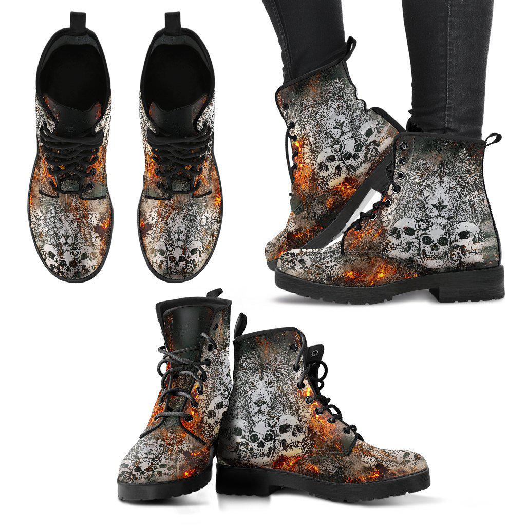 Fierce Lion Women's Leather Boots