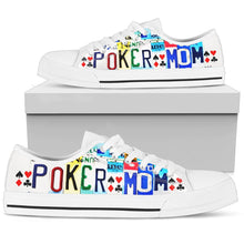 Poker Mom Low Top Womens Tennis Shoes