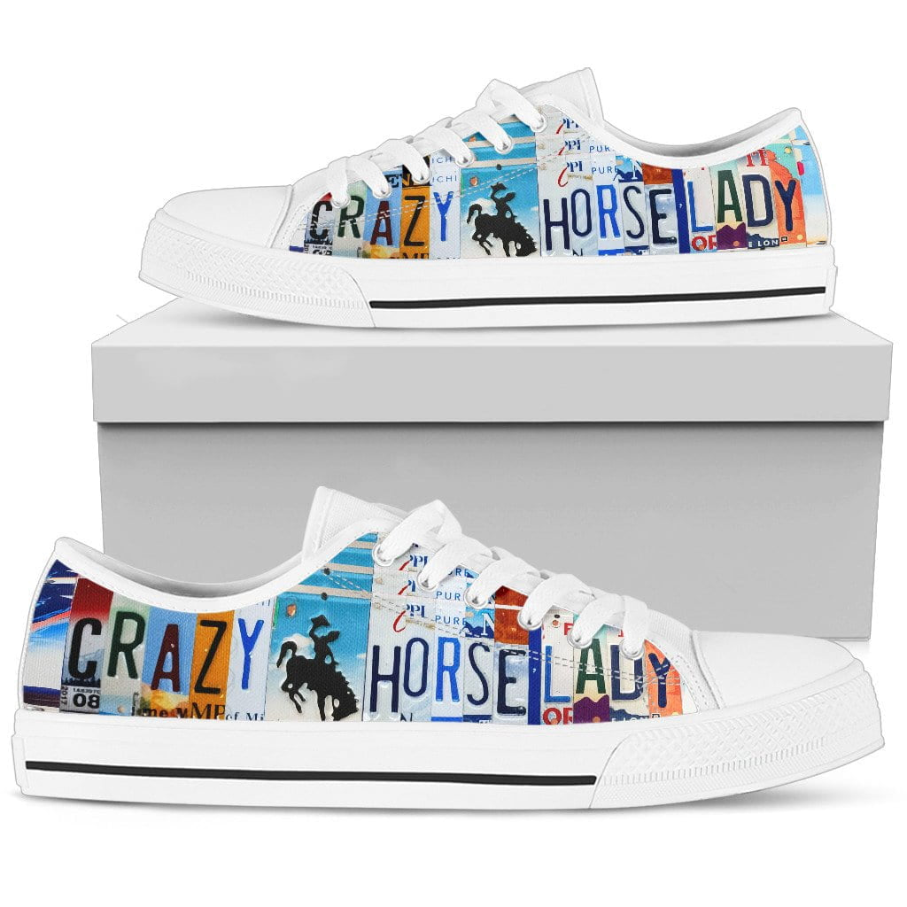 Crazy Horse Lady Low Top Womens Tennis Shoes