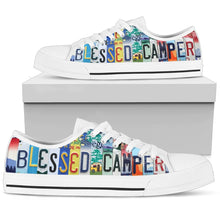 Blessed Camper Low Top Mens Tennis Shoes White