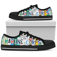 Marine Corps Low Top Mens Tennis Shoes