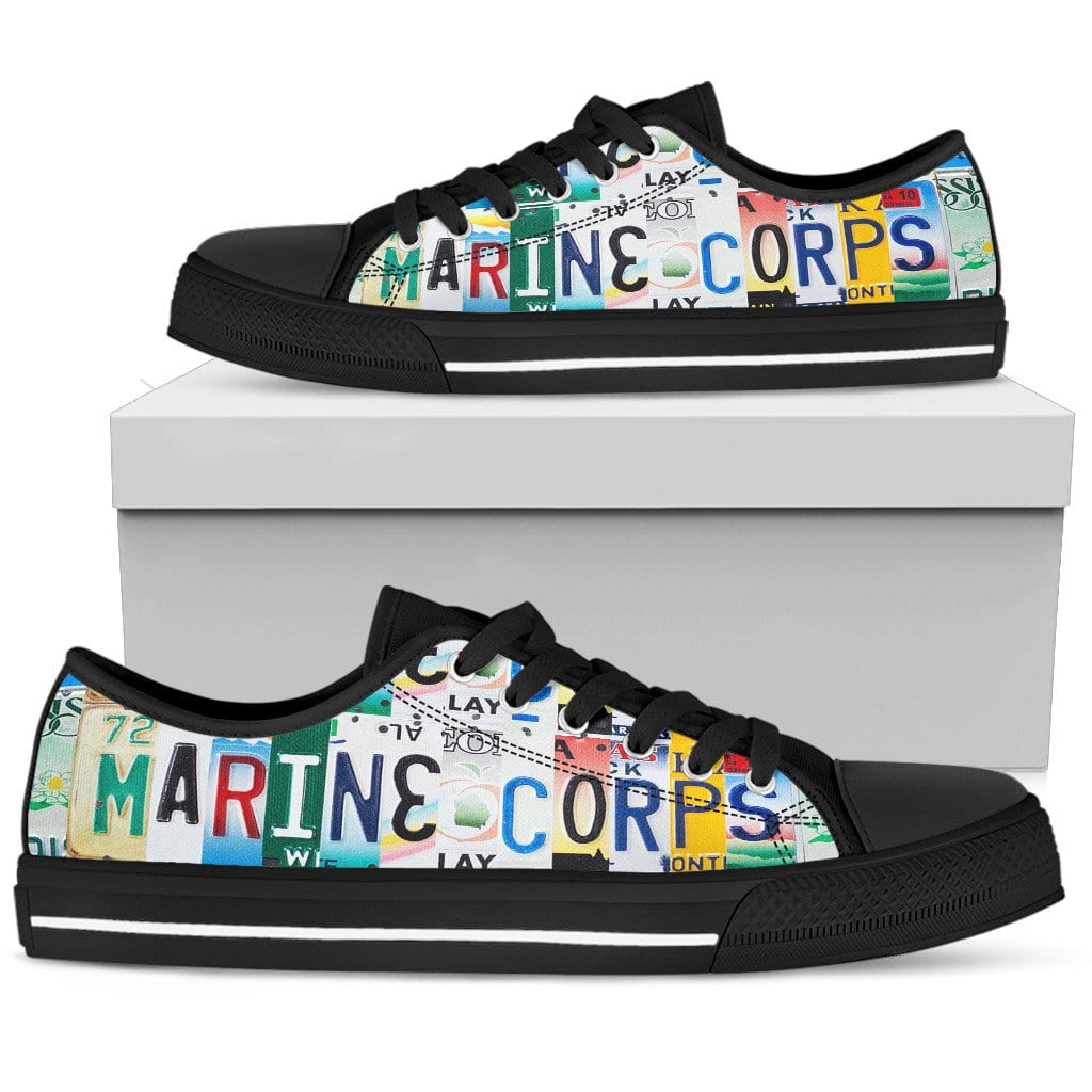 Marine Corps Low Top Mens Tennis Shoes