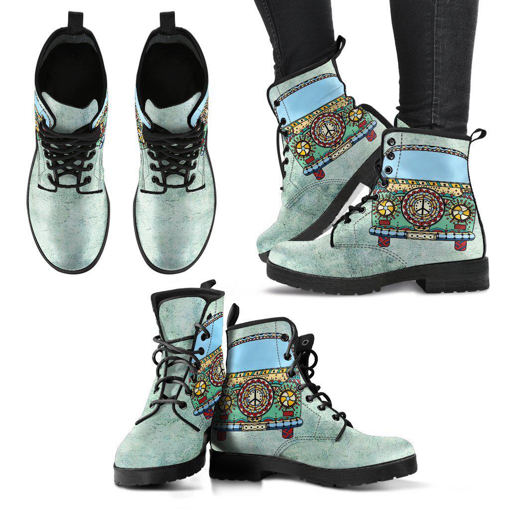 Hippie Peace Women's Leather Boots