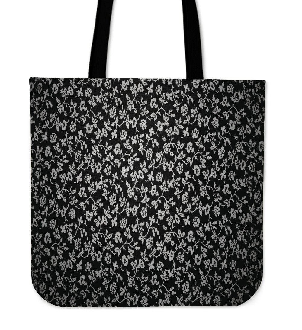 Rambling Roses Canvas Tote Bag