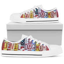 Devil Dog Mom Low Top Womens Tennis Shoes