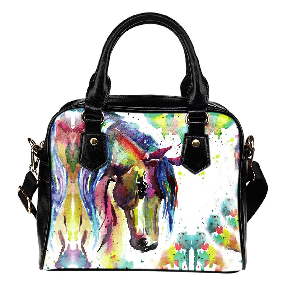 Watercolor Horse Handbag