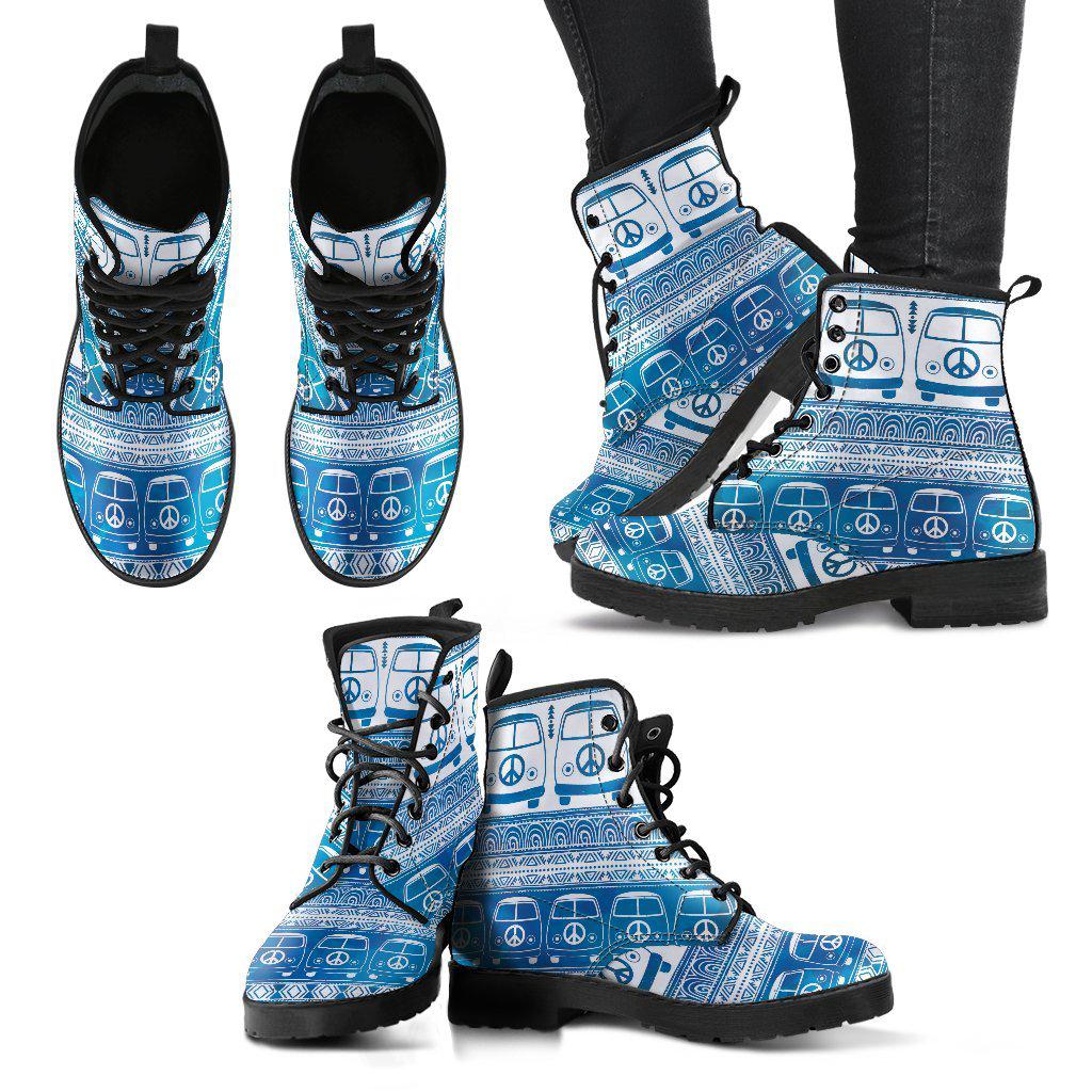 Hippie Peace Women's Leather Boots