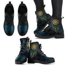 Gold Dream Catcher Women's Leather Boots