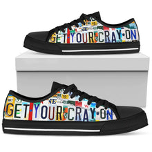 Get Your Cray On Low Top Tennis Shoes