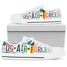 US Air Force Low Top Mens Tennis Shoes White