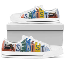 Sewist Low Top Womens Tennis Shoes White
