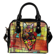 Surreal Cat Shoulder Handbag