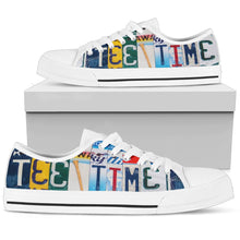 Tee Time Low Top Womens Tennis Shoes White