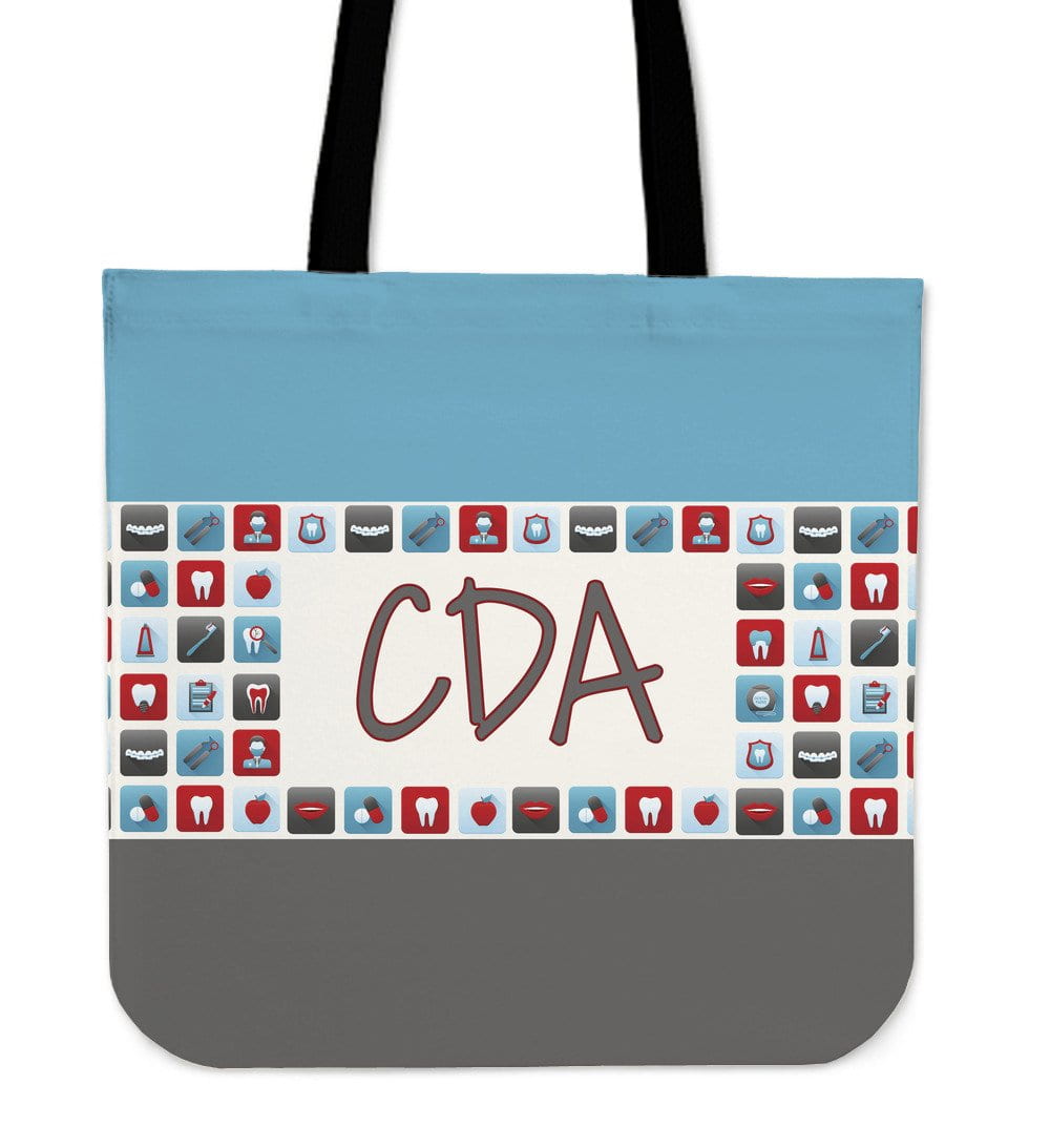 CDA Dental Assistant Canvas Tote