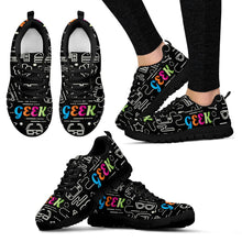 Black Sole Geek Sneakers