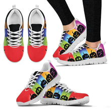 Halloween Pumpkin Women's Sneakers