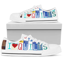 I Love Quilts Low Top Womens Tennis Shoes