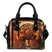 Sun Clock Steampunk Shoulder Handbag