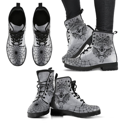 Boho Wolf 1 Handcrafted Boots