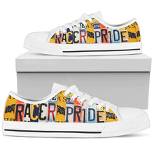 Racer Pride Low Top Womens Tennis Shoes White