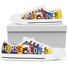 Horse Lover Low Top Womens Tennis Shoes