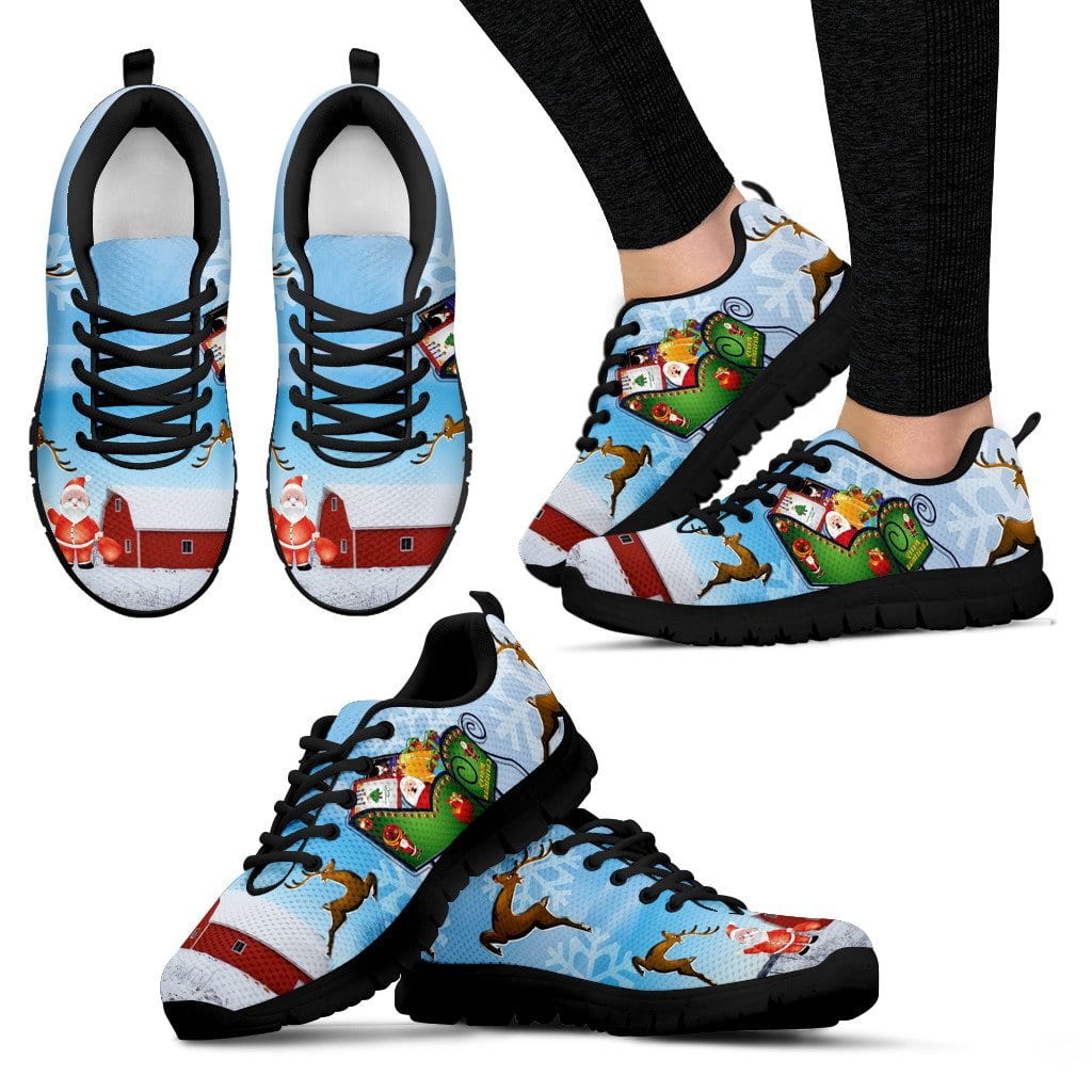 Christmas & Rudolf Women's Sneakers