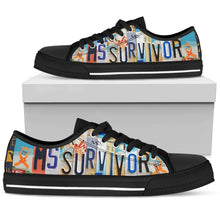 MS Survivor Low Top Mens Tennis Shoes Black