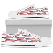AMERICA'S PRIDE! AMERICA'S FLAGSHOE - Women's Low Tops