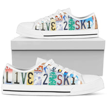 Live 2 Ski Low Top Womens Tennis Shoes