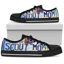 Scout Mom Low Top Womens Tennis Shoes Black