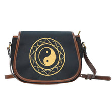 Sacred Geometry Yin Yang Canvas Bag