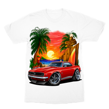 1967 Camaro SS Margaritaville Beach Car Art Premium Sublimation Adult T-Shirt
