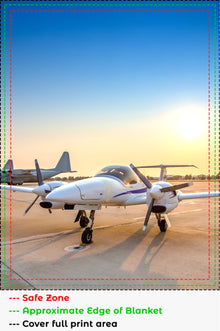 Runway Plane Blanket