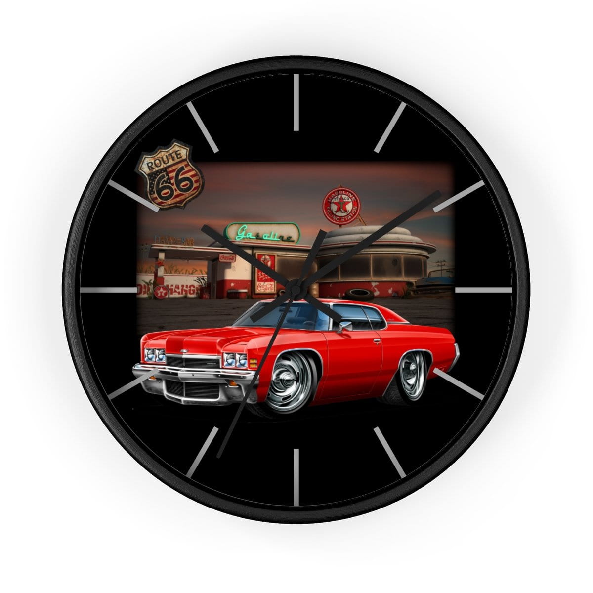 1972 Impala Texaco Wall clock