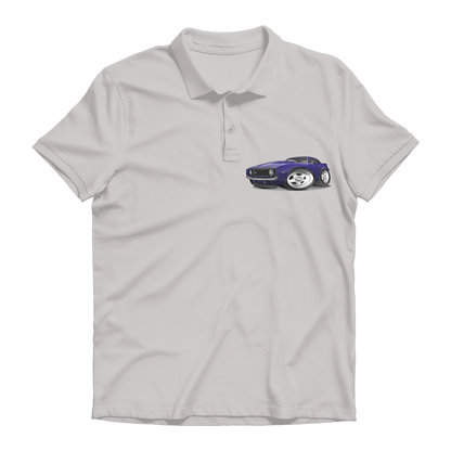 1st Generation Purple Camaro Premium Adult Polo Shirt