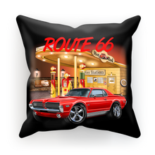 Gas Station Mercury Cougar Sublimation Cushion Cover