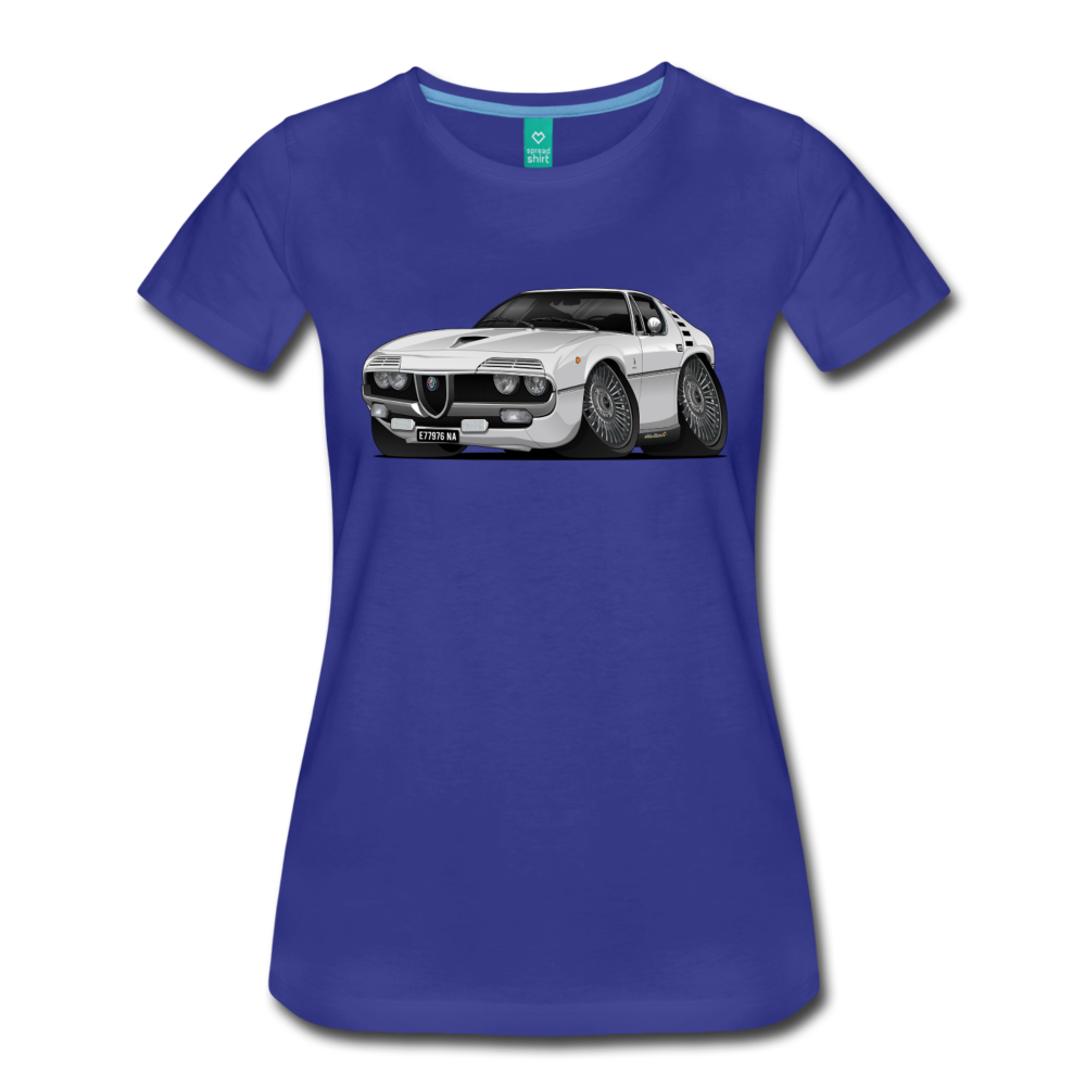 1971 Alfa Romeo Montreal Women’s Premium T-Shirt - royal blue