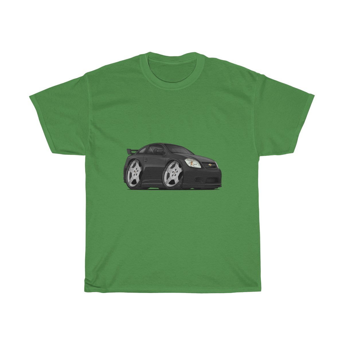 Black Car Art Unisex Heavy Cotton Tee
