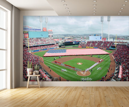 Great American Ballpark Baseball Diamond Wallpaper