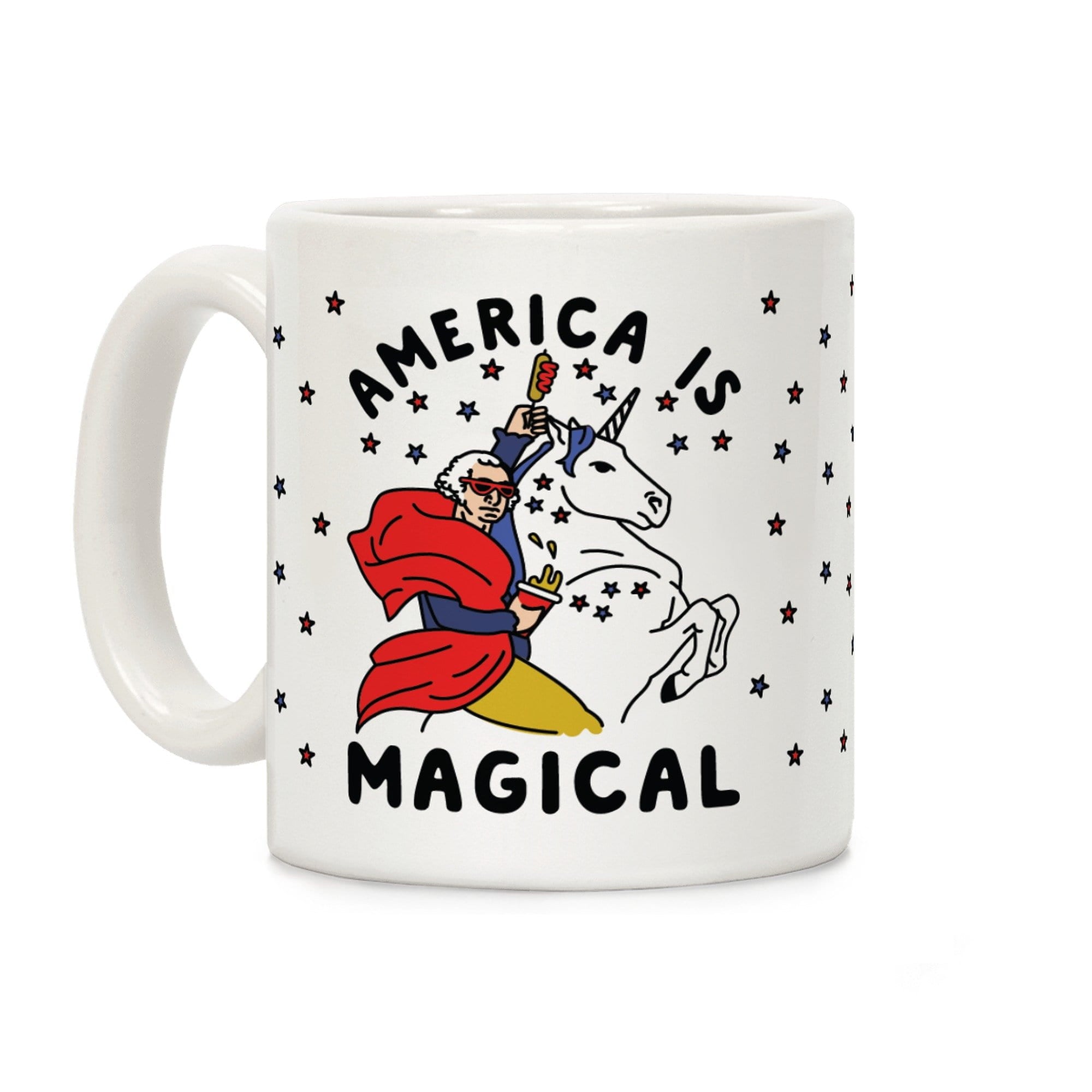 America Is Magical Ceramic Coffee Mug by LookHUMAN