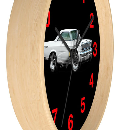 1965 Galaxie Muscle Car Art Wall clock