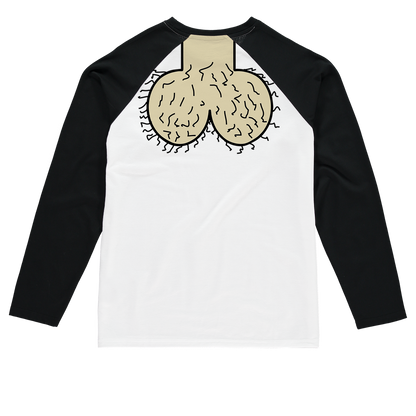 Dick Head Sublimation Baseball Long Sleeve T-Shirt